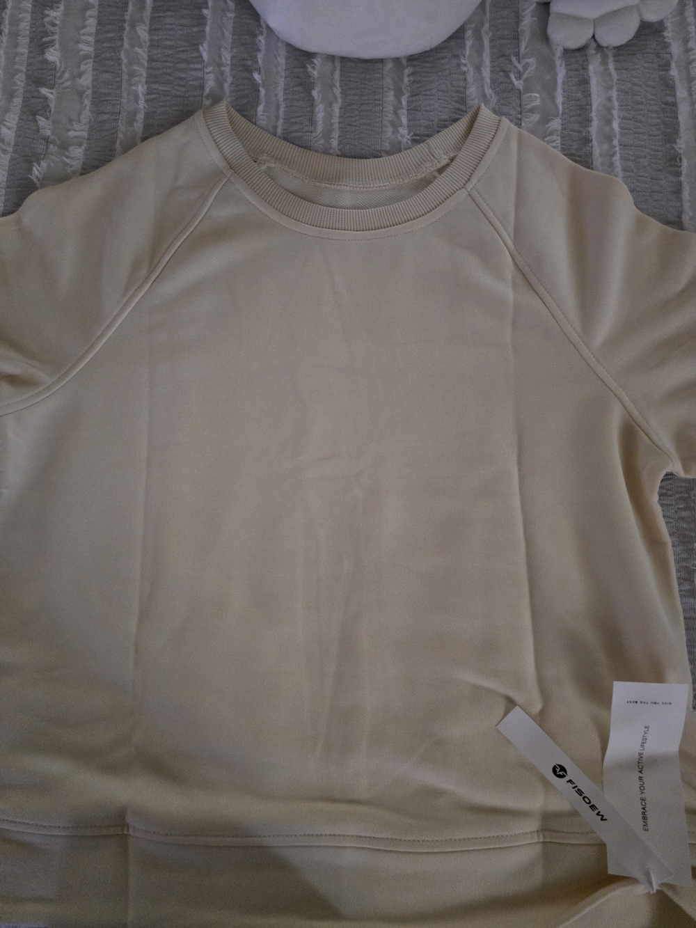 Cream Crewneck Sweatshirt